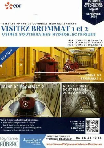 Image qui illustre: Visitez l'usine hydroélectrique Brommat 1 et 2 !