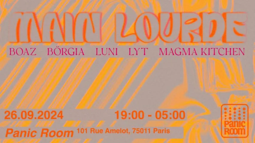 Image qui illustre: Main Lourde @ Panic Room