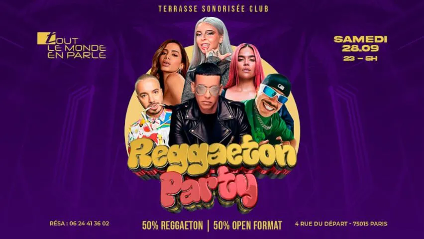 Image qui illustre: Reggaeton party xxl / hip hop party