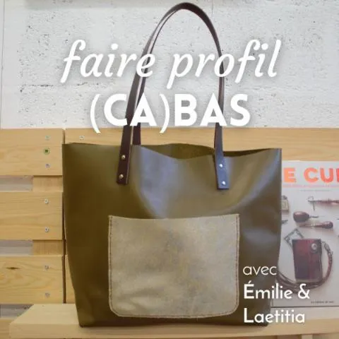 Image qui illustre: Créez votre sac cabas en cuir