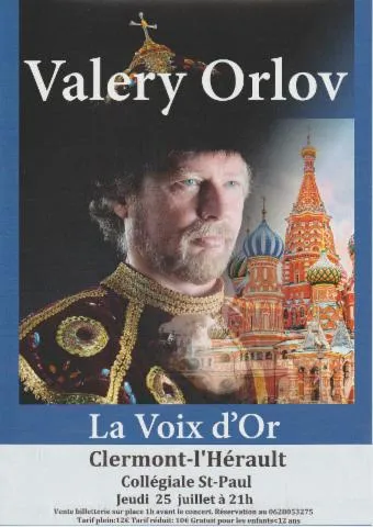 Image qui illustre: Concert Valery Orlov