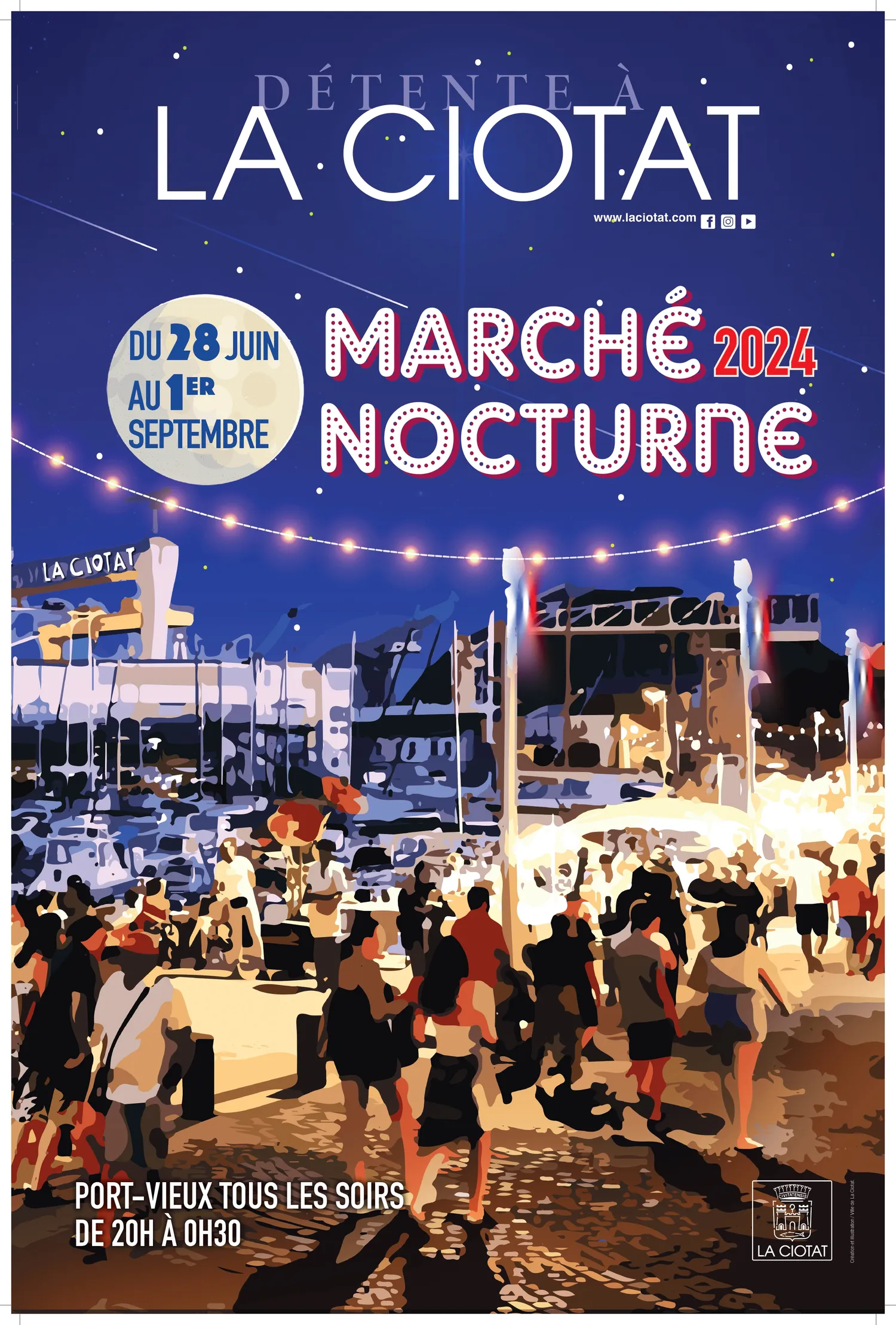 Image qui illustre: Marché Nocturne à La Ciotat - 0