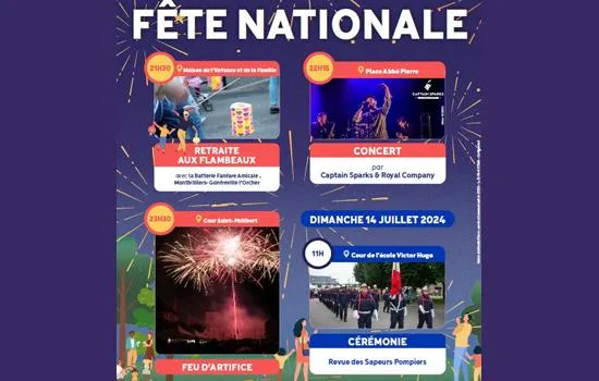 Image qui illustre: Fête nationale à Montivilliers