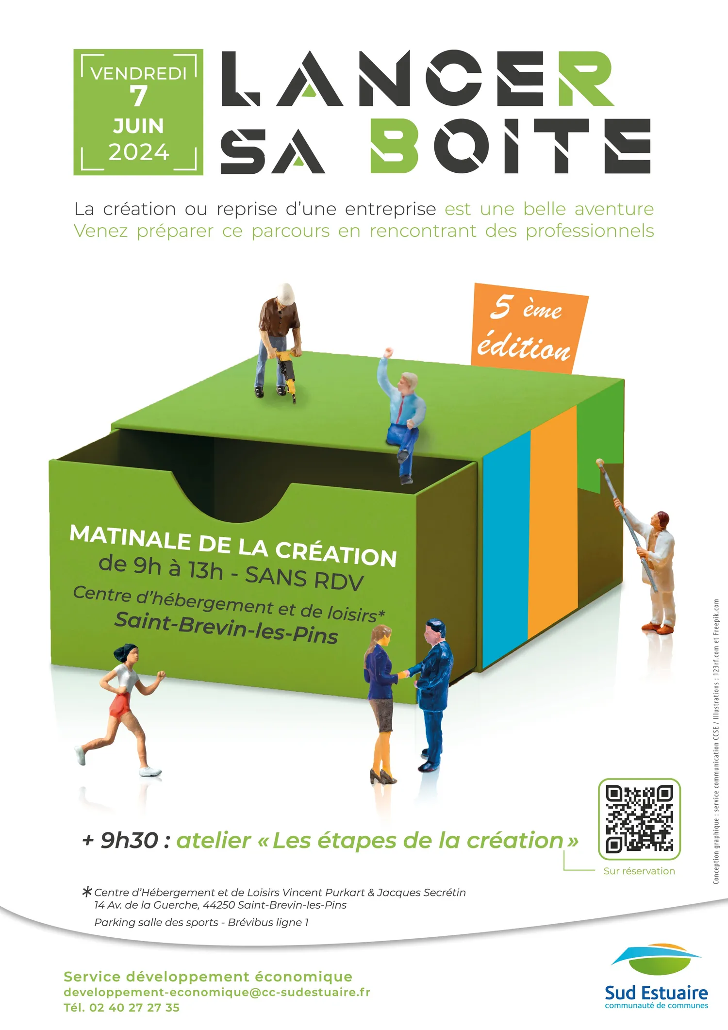 Image qui illustre: Matinale De La Création « lancer Sa Boîte » à Saint-Brevin-les-Pins - 1