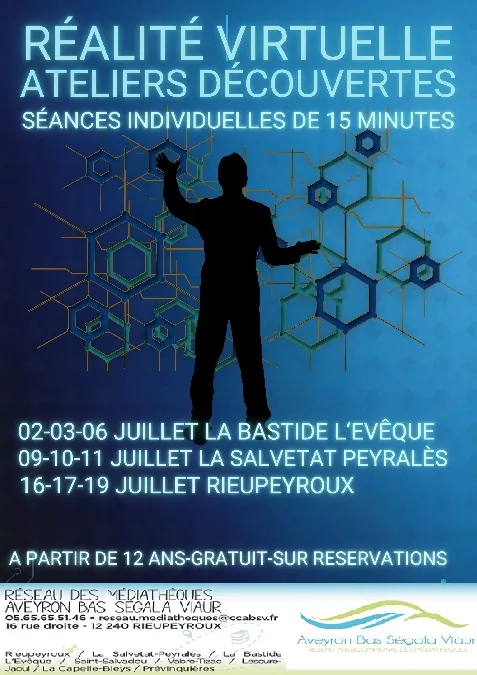 Image qui illustre: Atelier Découverte Réalité Virtuelle À La Bastide L'evêque à Le Bas Ségala - 0