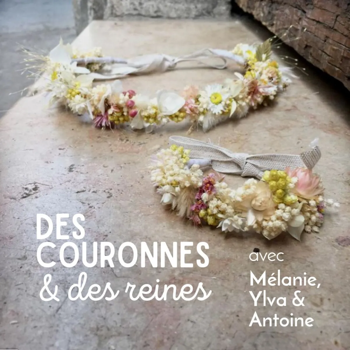 Image qui illustre: Créez votre couronne de fleurs séchées à Paris - 0