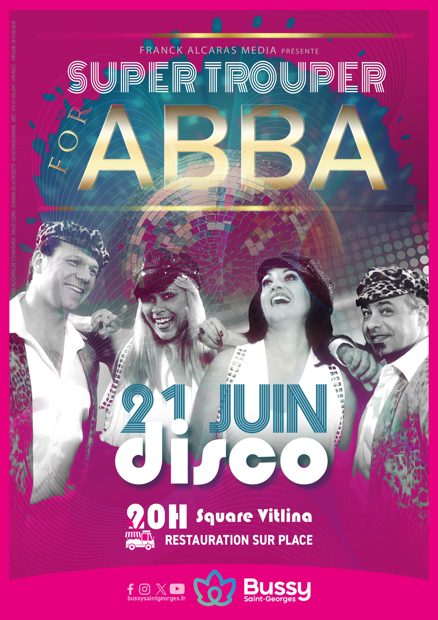 Image qui illustre: SUPER TROUPER FOR ABBA à Bussy-Saint-Georges - 0
