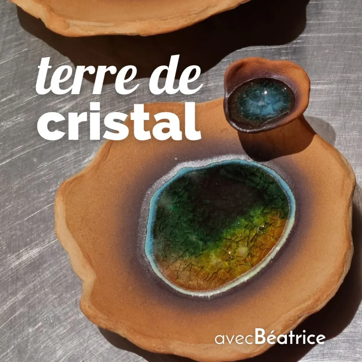Image qui illustre: Réalisez votre coupelle en céramique et cristal à Dommartin-lès-Toul - 0