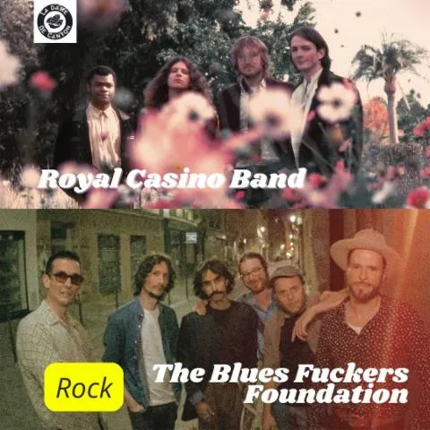 Image qui illustre: The Blues Fuckers Foundation x Royal Casino Band