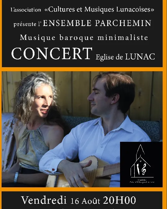 Image qui illustre: Concert : Ensemble Parchemin à Lunac - 0
