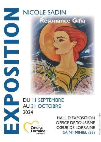 Image qui illustre: Exposition de peintures Résonance Gaïa