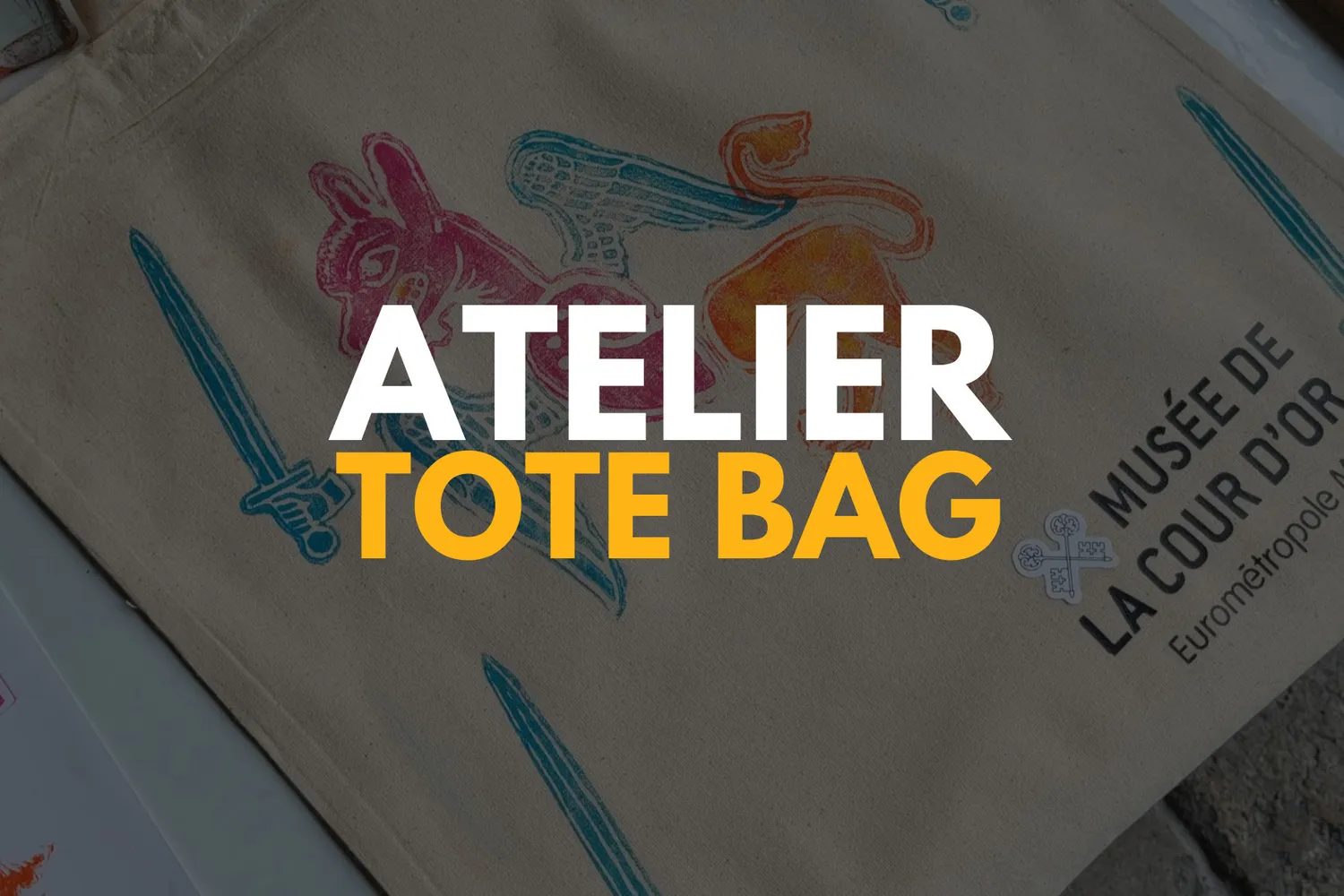 Image qui illustre: Venez réaliser votre Tote Bag lors d'un atelier dédié à Metz - 0