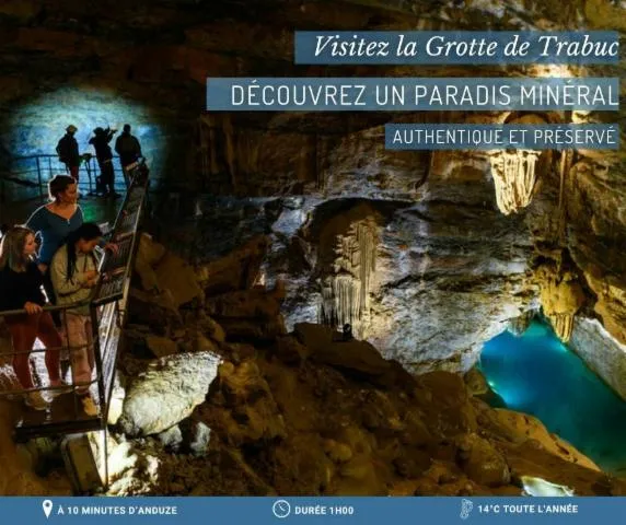 Image qui illustre: Venez découvrir la grotte de Trabuc !