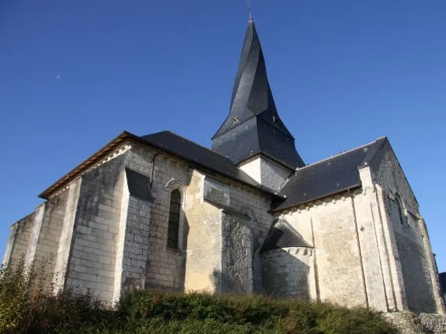 Image qui illustre: Visite libre de l'église Saint-Denis à Pontigné