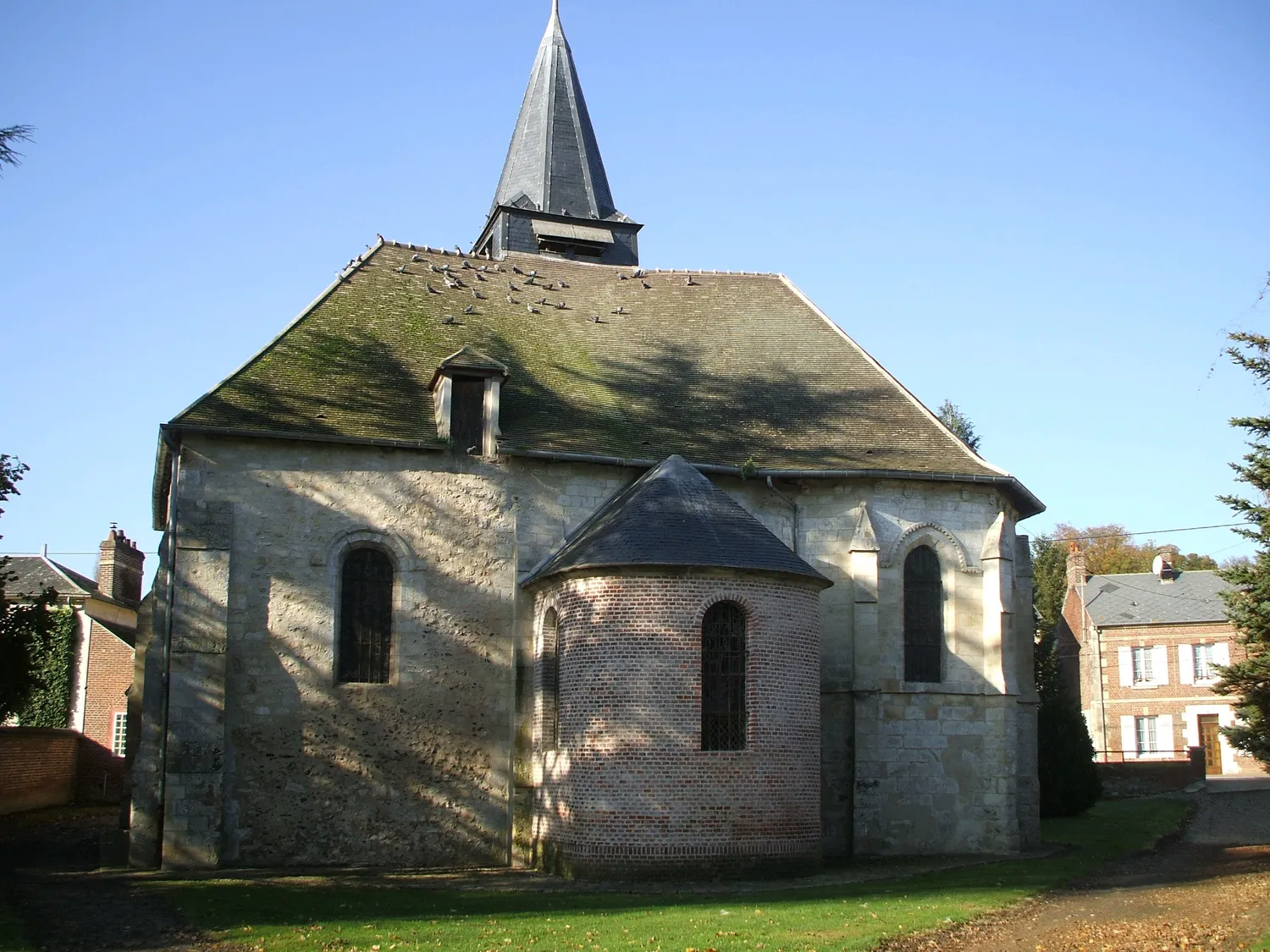 Image qui illustre: église  à Puiseux-le-Hauberger - 0