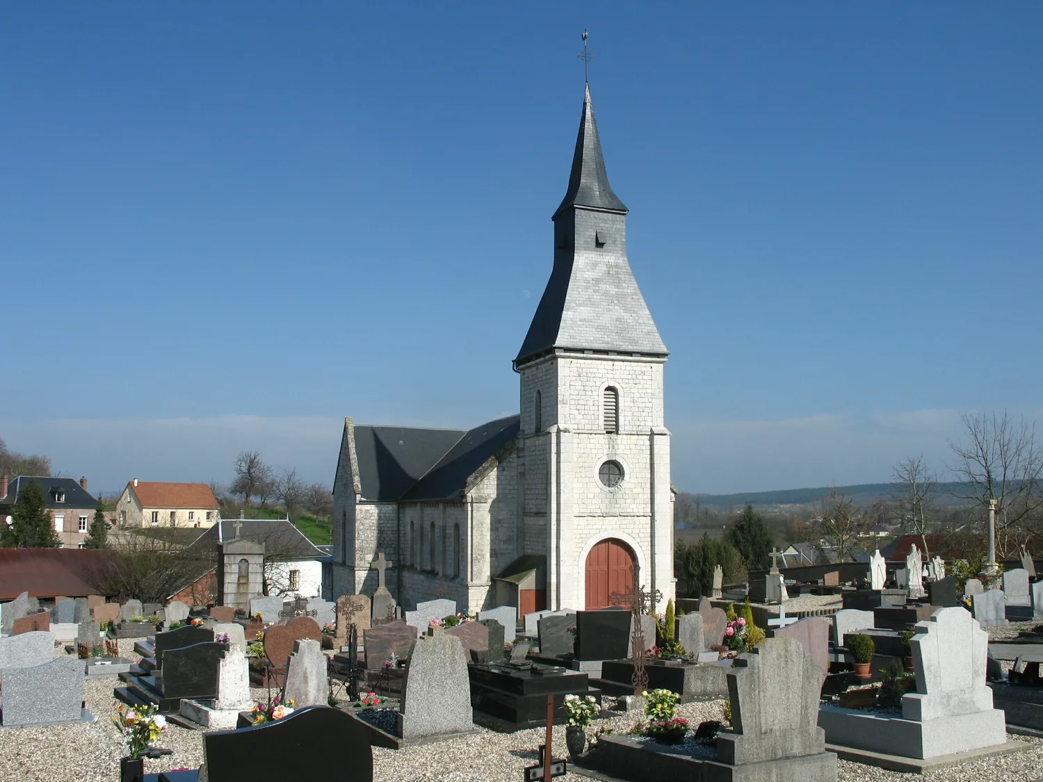 Image qui illustre: Visite libre de l'église à Le Mesnil-sous-Jumièges - 0