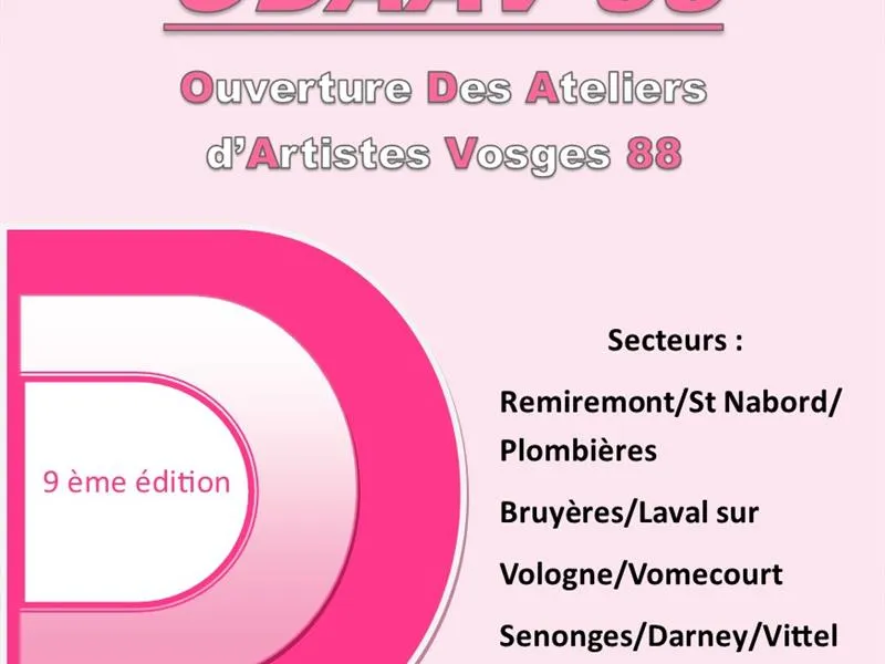 Image qui illustre: Odaav88 Ouvertures Ateliers D'artistes Vosges 88 à Remiremont - 0