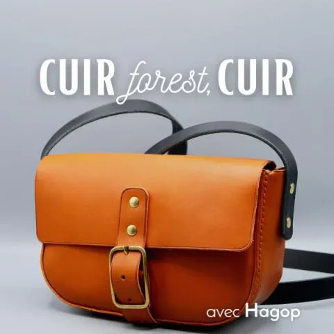 Image qui illustre: Concevez votre sac bandoulière en cuir