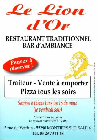 Image qui illustre: Restaurant Le Lion D'or