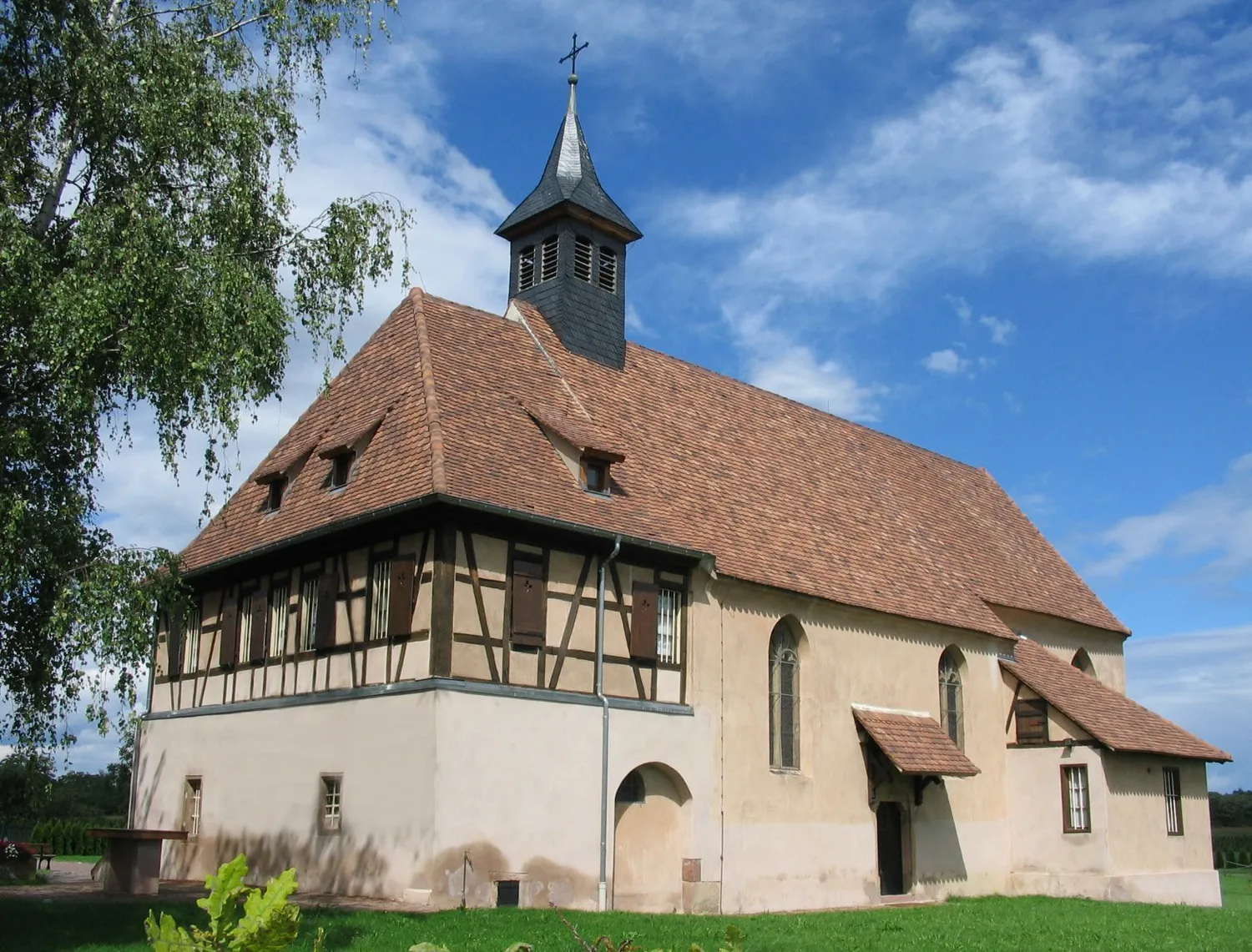 Image qui illustre: Chapelle Notre-Dame-du-Chêne à Plobsheim - 0
