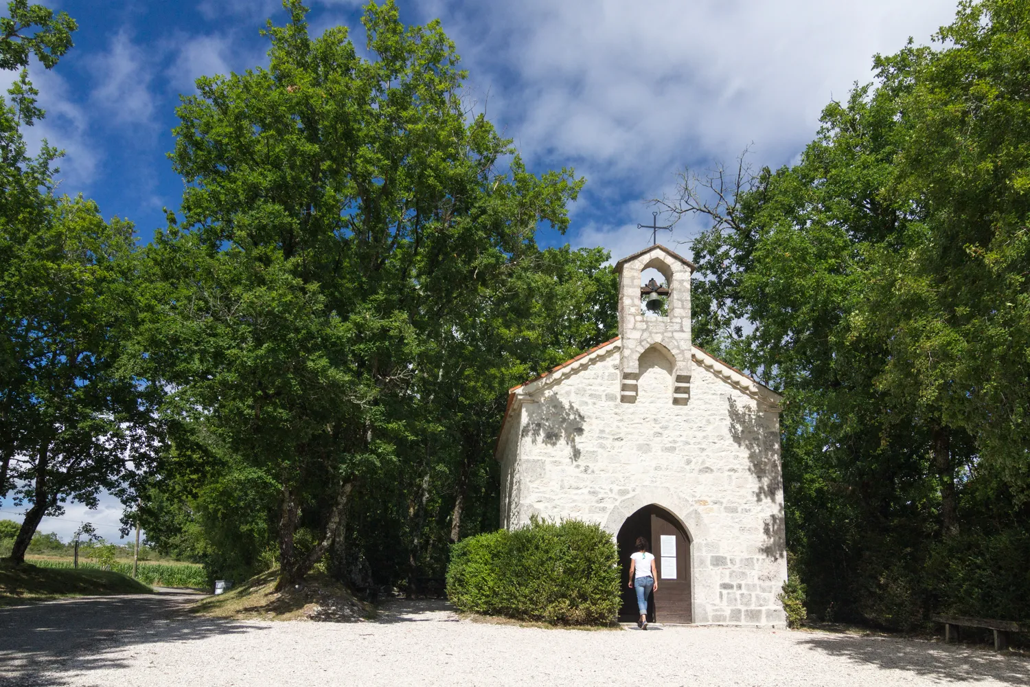 Image qui illustre: Chapelle Saint Jean Le Froid à Lendou-en-Quercy - 0