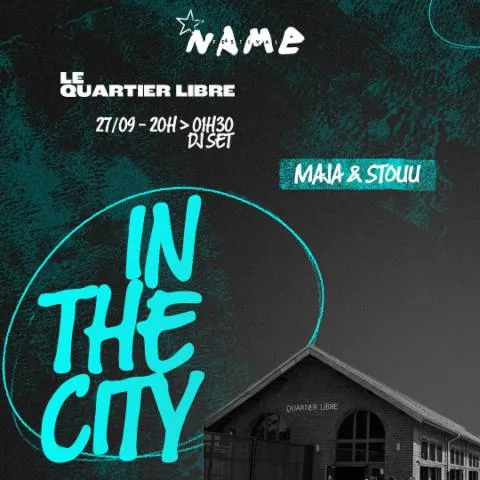 Image qui illustre: Name in The City - Quartier Libre 27 sept