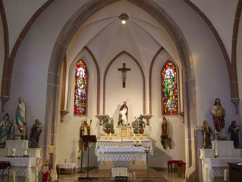 Image qui illustre: Chapelle Saint-gall à Flastroff - 2
