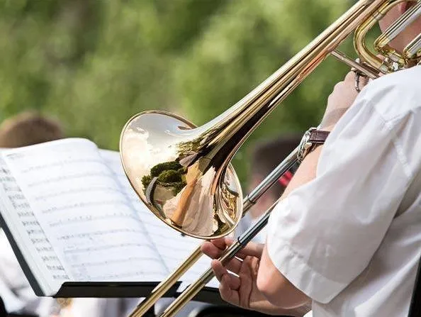 Image qui illustre: Classe de trombones du Conservatoire à l'Espace Landowski