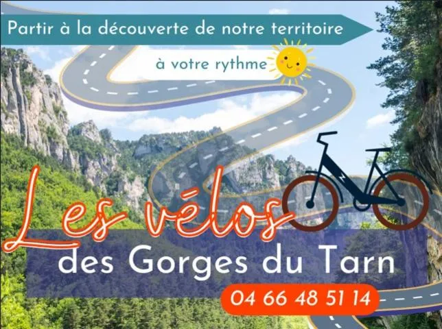 Image qui illustre: Les Vélos Des Gorges Du Tarn