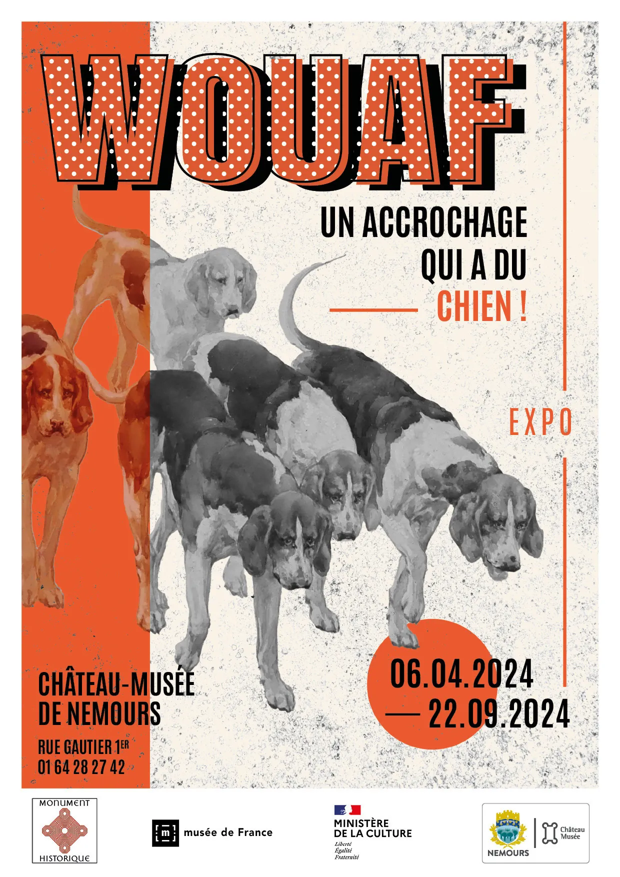 Image qui illustre: Wouaf, un accrochage qui a du chien ! à Darvault - 0