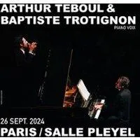 Image qui illustre: Arthur Teboul & Baptiste Trotignon - Piano Voix