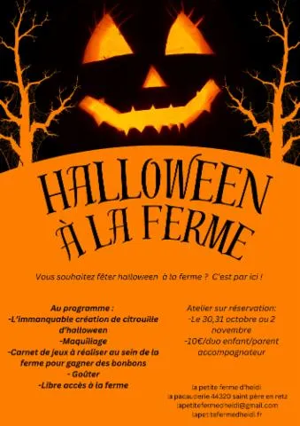 Image qui illustre: Halloween À La Ferme