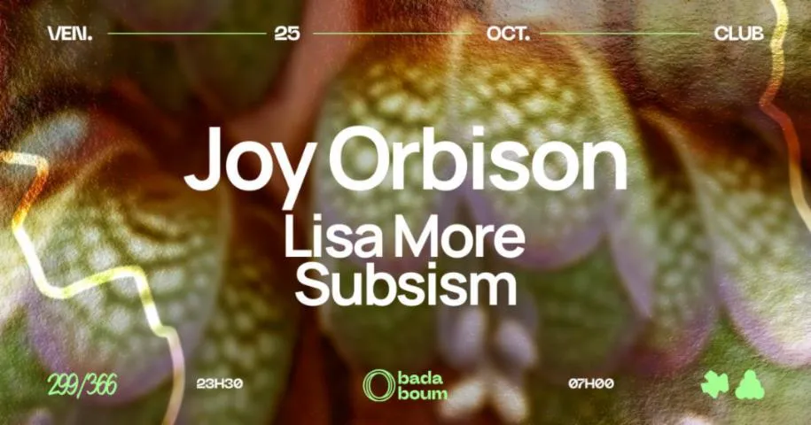 Image qui illustre: Club - Joy Orbison, Lisa More & Subsism