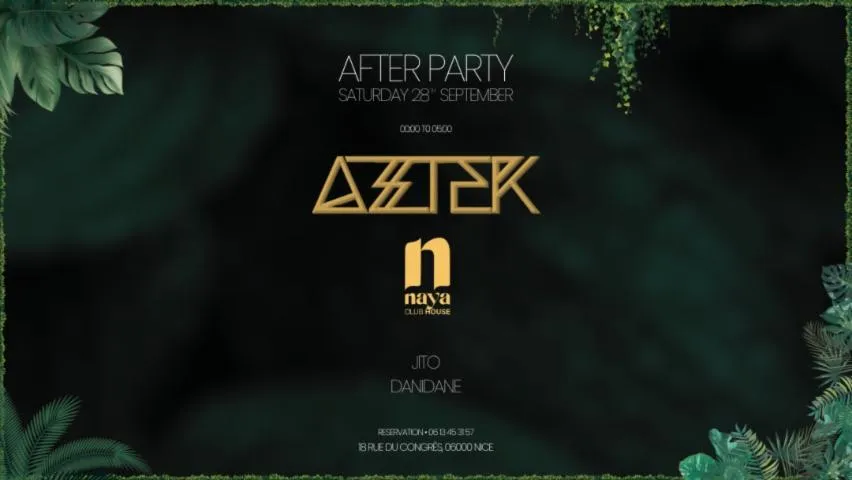 Image qui illustre: AFTER PARTY - AZTEK X NAYA CLUB - 28.09