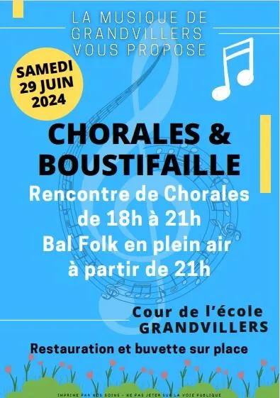 Image qui illustre: Chorales & Boustifaille à Grandvillers - 0