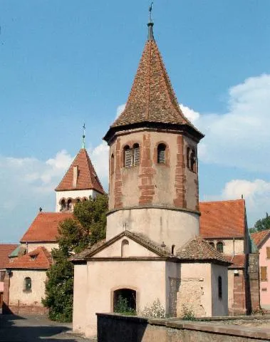 Image qui illustre: Chapelle tétraconque Saint-Ulrich et ses fresques