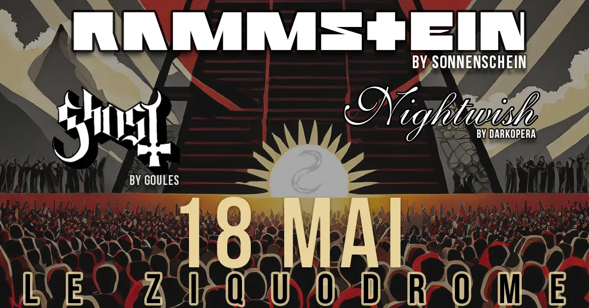 Image qui illustre: Tribute Rammstein / Ghost / Nightwish à Compiègne - 0