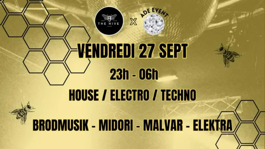 Image qui illustre: ADE EVENT X THE HIVE