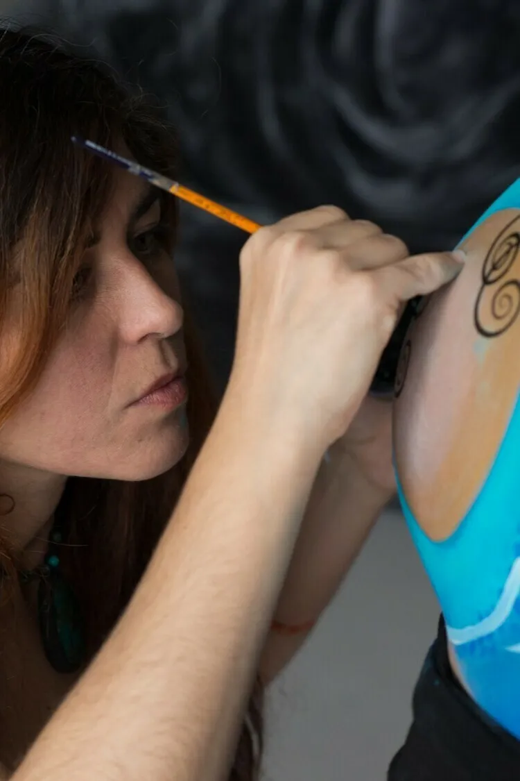 Image qui illustre: Body painting à Le Mans - 0
