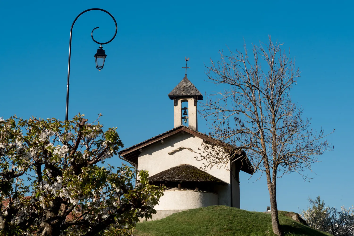Image qui illustre: Visite libre de la chapelle Saint-Eustache à Aime-la-Plagne - 0