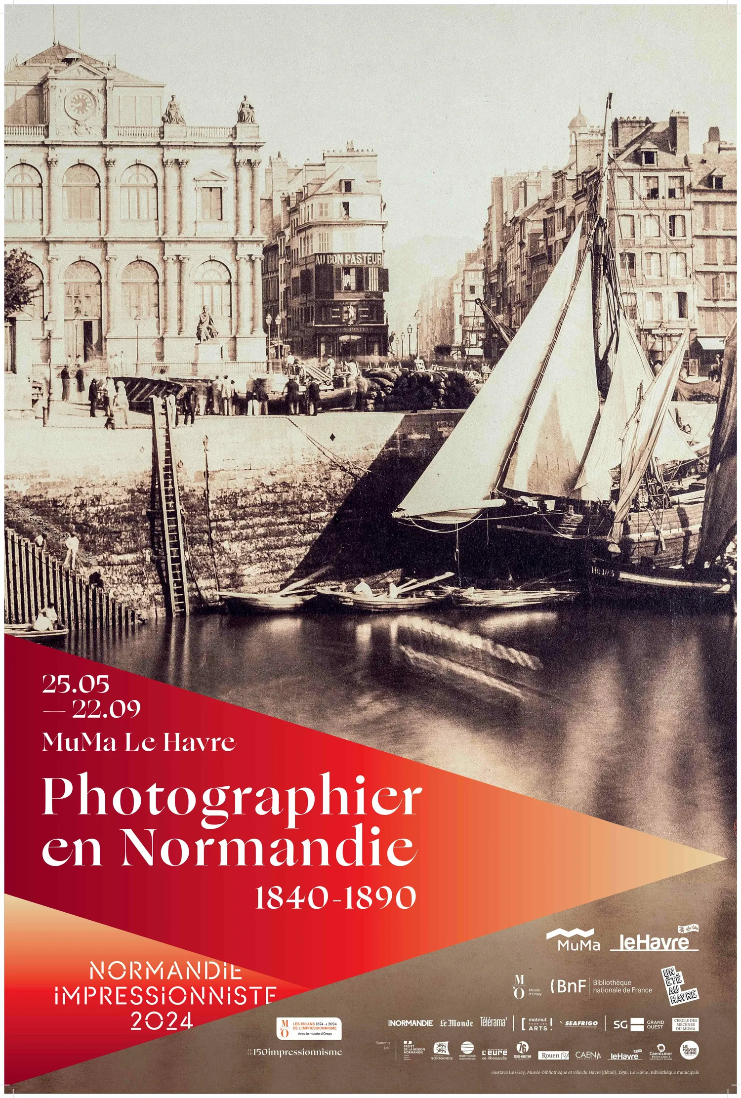 Image qui illustre: Exposition : photographier en Normandie 1840-1890 à Le Havre - 0