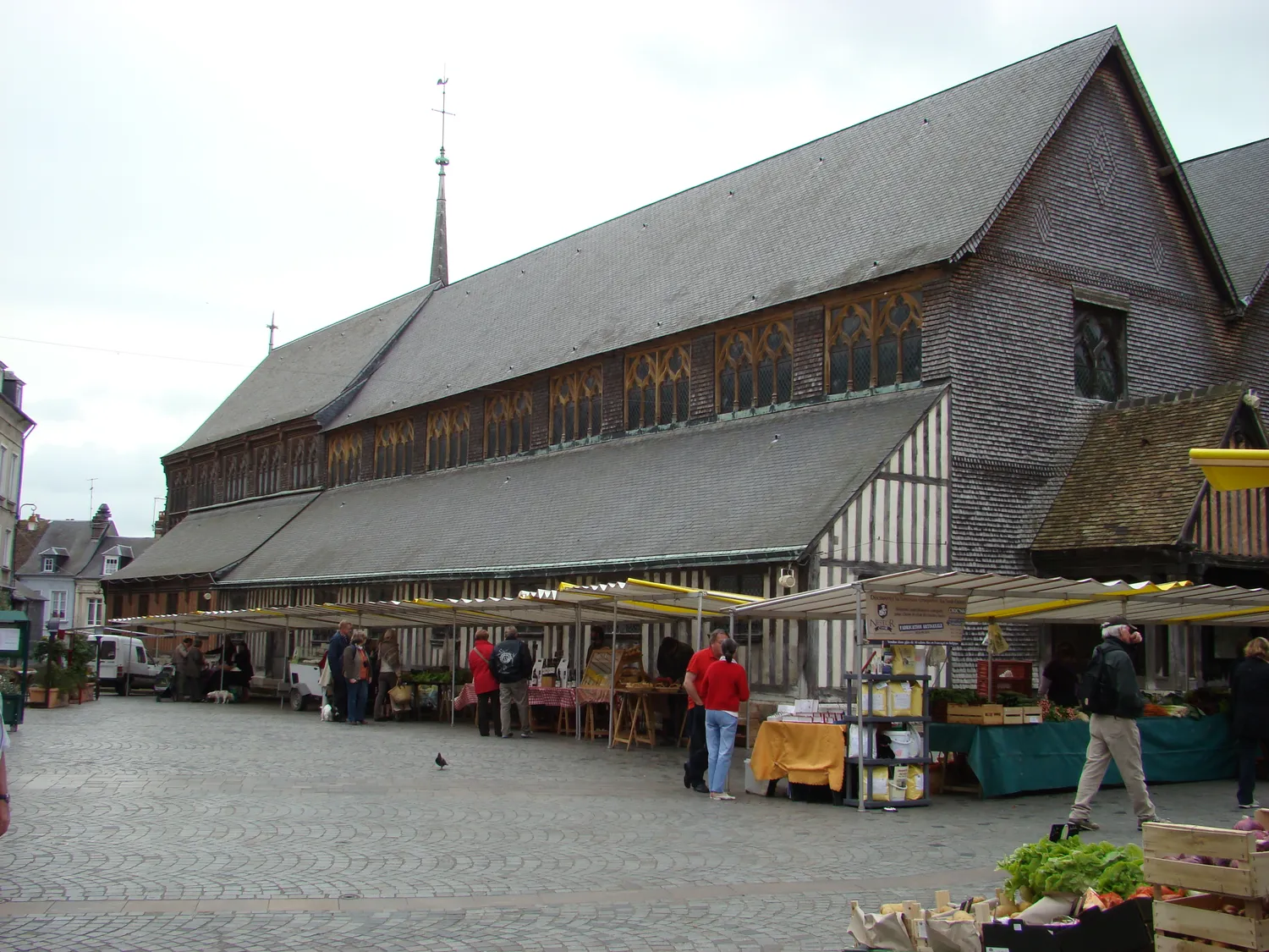 Image qui illustre: L'Eglise Sainte-Catherine à Honfleur - 0