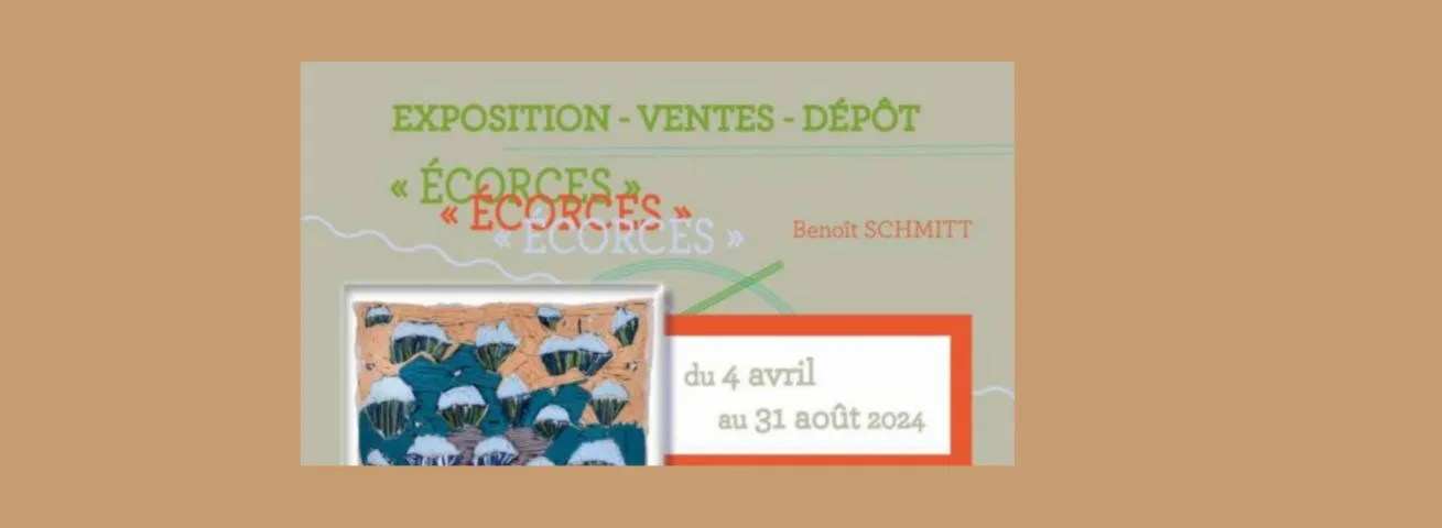 Image qui illustre: Exposition Ventes Dépôt - Écorces Par Benoît Schmitt