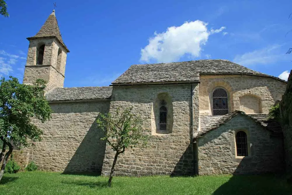Image qui illustre: Eglise Saint-privat à Chanac - 1