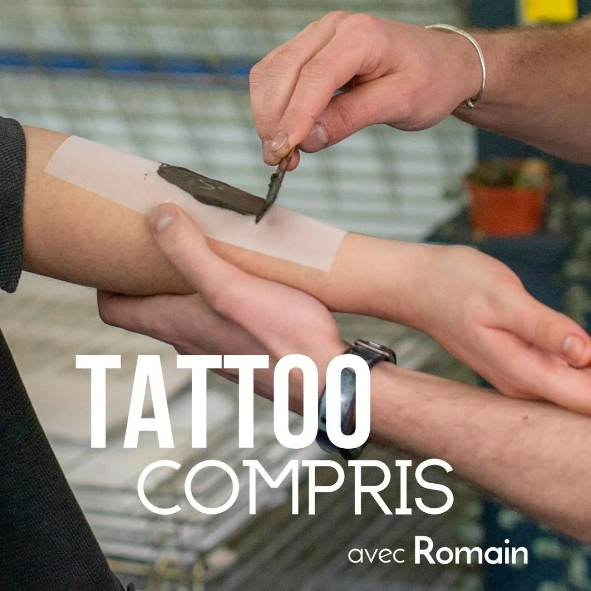 Image qui illustre: Créez votre kit de tatouage éphémère en sérigraphie à Montreuil - 0