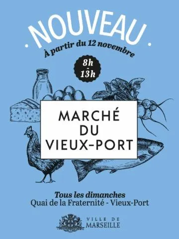 Image qui illustre: Marché Du Vieux-port