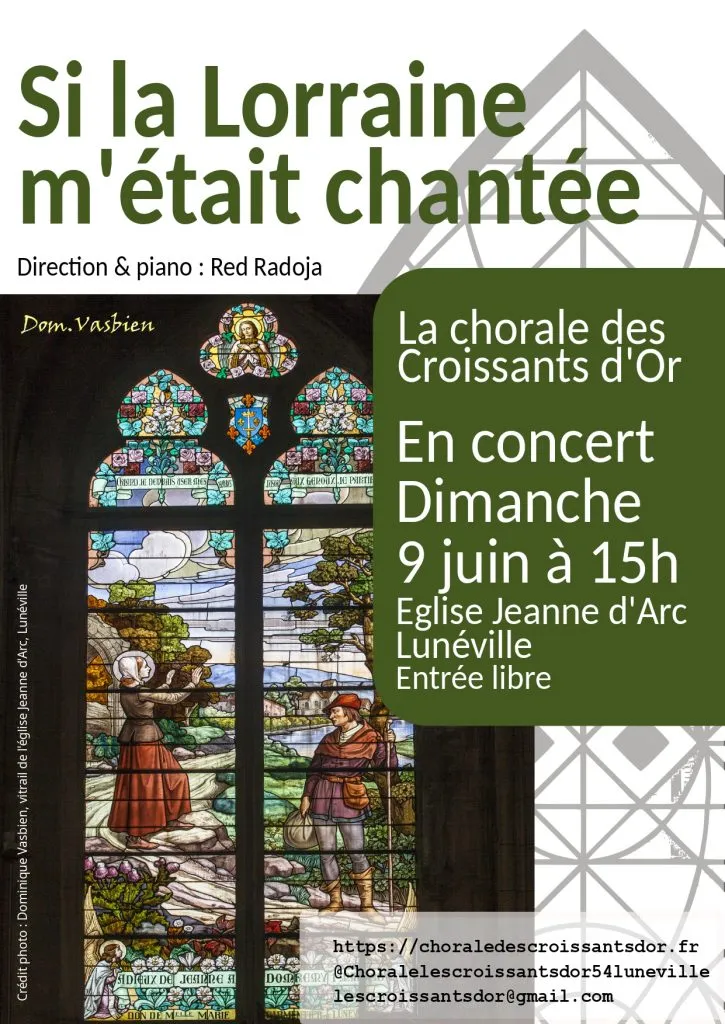 Image qui illustre: Concert Les Croissants D’or à Lunéville - 0