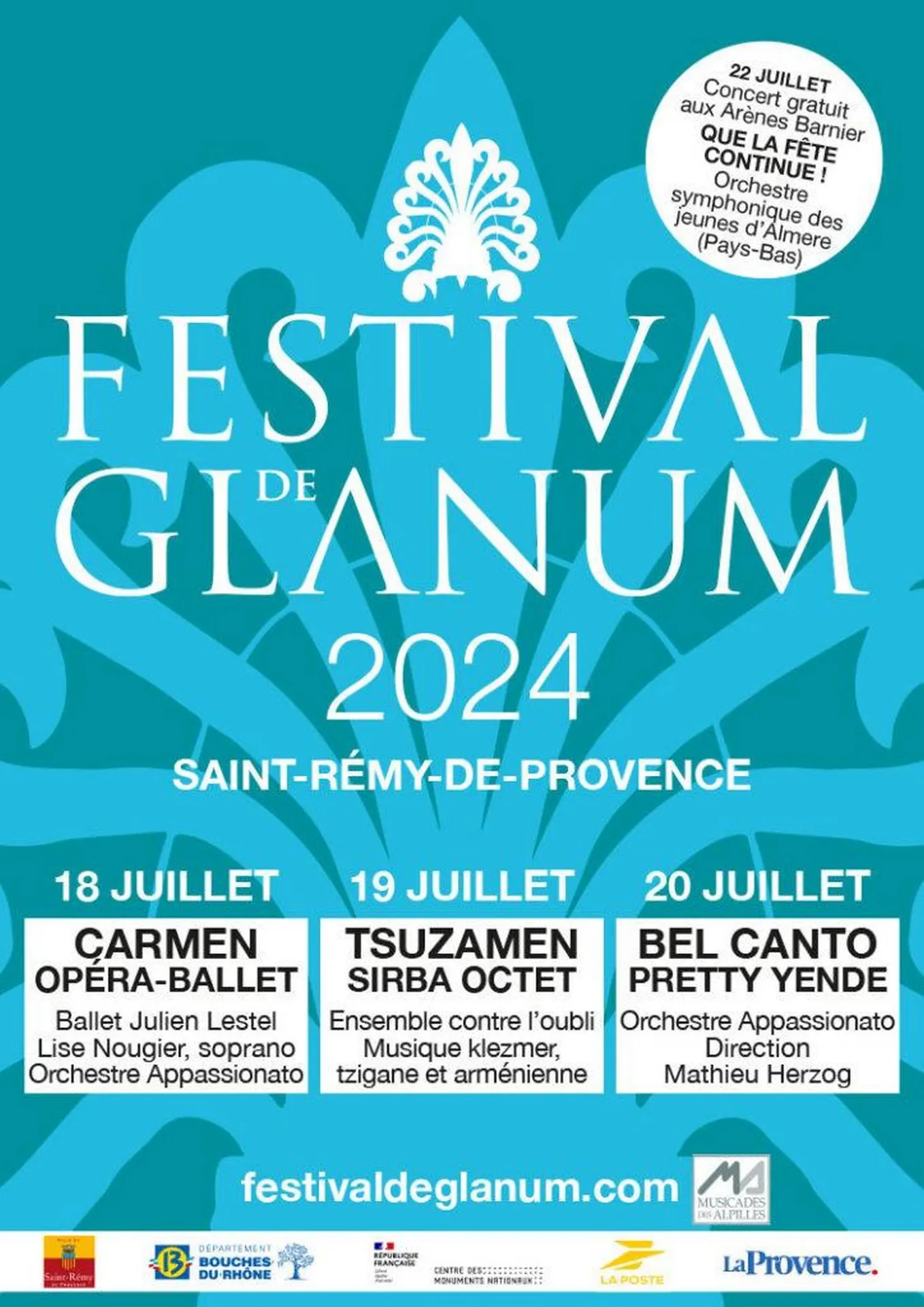 Image qui illustre: Festival De Glanum 2024 à Saint-Rémy-de-Provence - 1