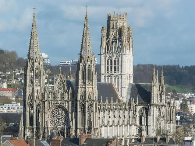 Image qui illustre: Cathédrale Notre-Dame de Rouen