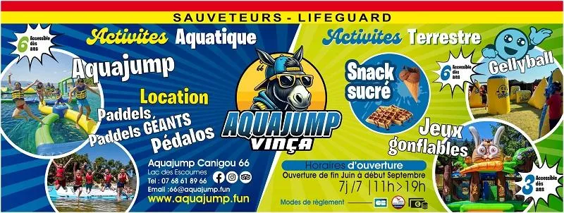 Image qui illustre: Aquajump Du Canigou